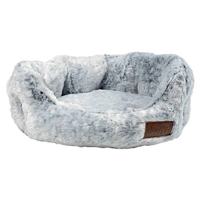 Picture of Doggy Basket White Fur 65cm